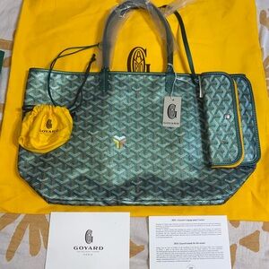 Goyard St. Louis pearly green PM
